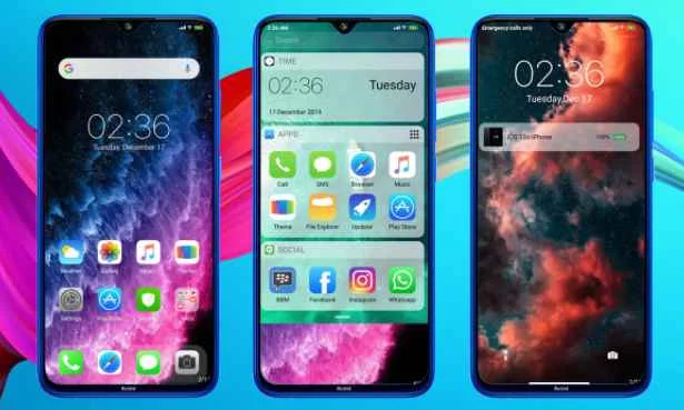 Tema iOS (iPhone) 11 Pro Mtz Untuk Xiaomi MIUI 11 Tembus Aplikasi dan Sistem