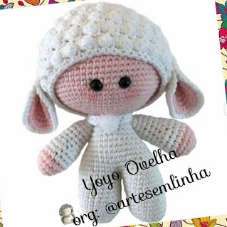 PATRON GRATIS MUÑECA OVEJA AMIGURUMI 45838