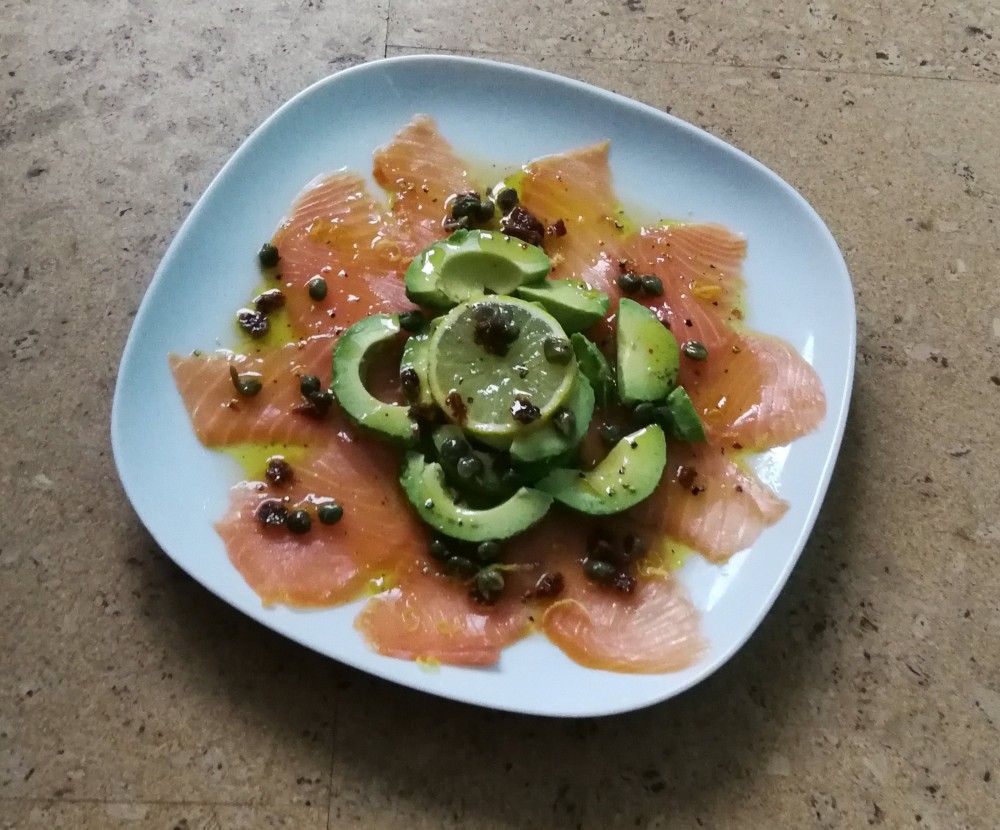 Barbaras Spielwiese: Räucherlachs mit Avocado
