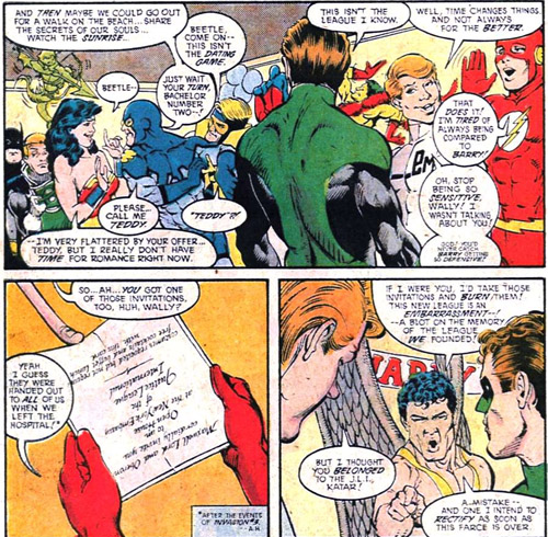 Blue Beetle needs to go to a seminar