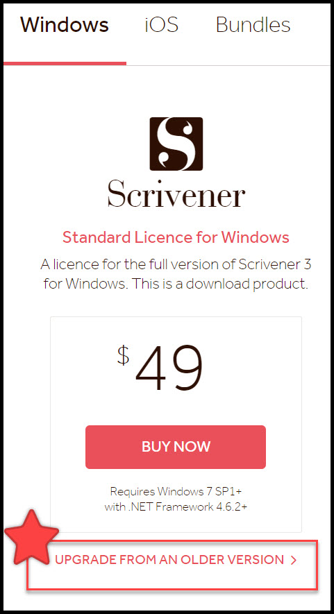 upgrade scrivener 3 fails upgrade scrivener 3 fails