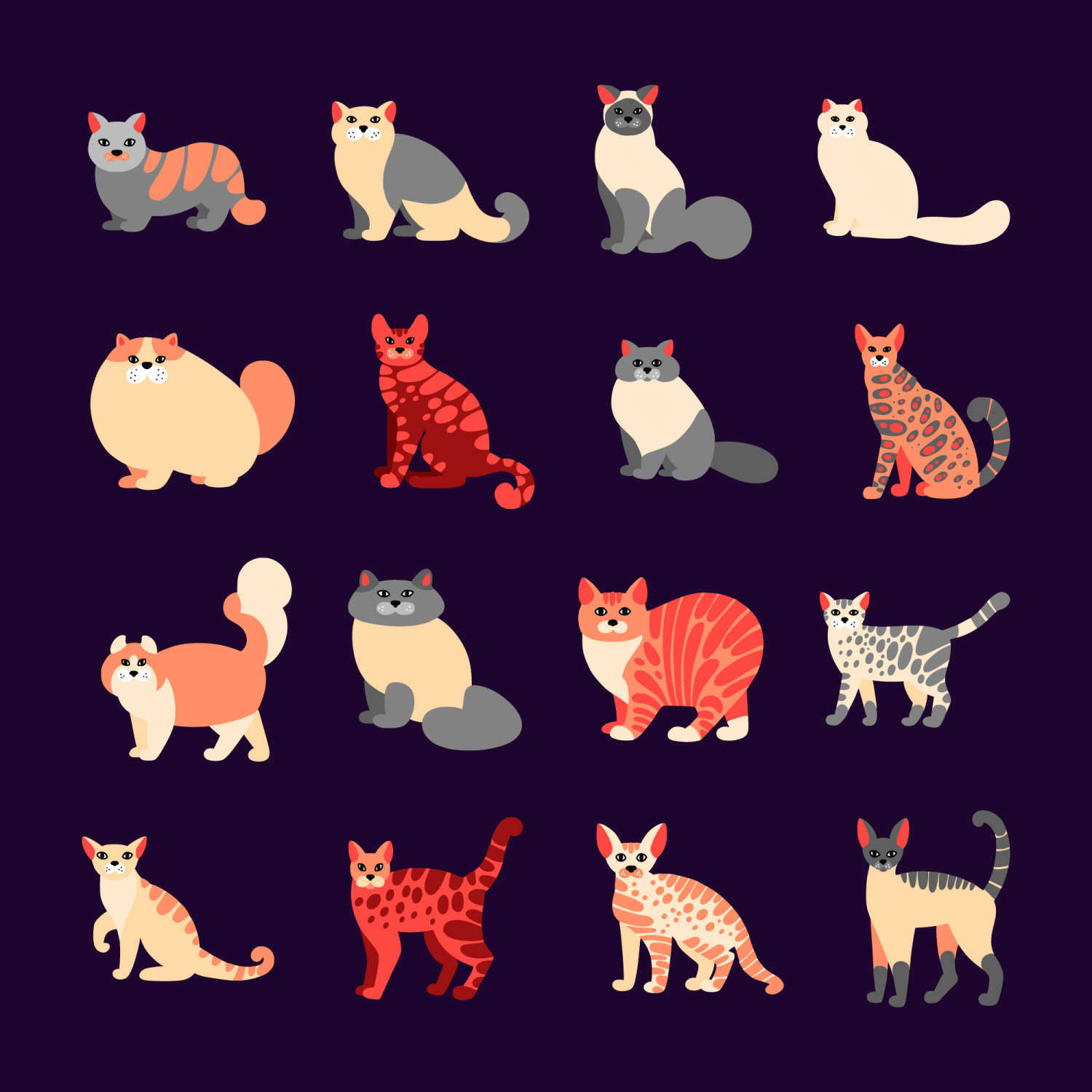Koleksi Gambar Kucing Comel Manja (Kartun & HD Wallpaper) | Bukit Besi Blog