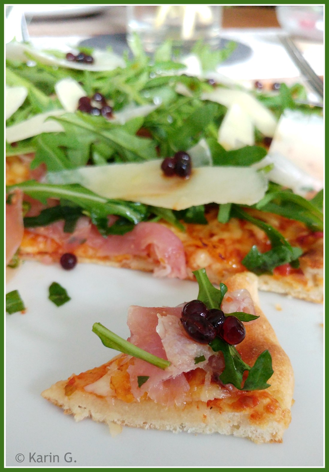 ich hab da mal was ausprobiert: meine homemade Pizza &amp;quot;Parma Rucola&amp;quot; mit ...