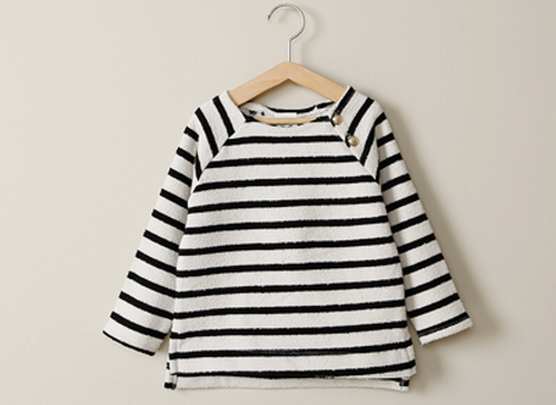 [The Jany] Long-sleeved Striped Top | KSTYLICK - Latest Korean Fashion ...