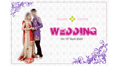  New Weddding Cover Psd 12x18 Free Dwonlode 