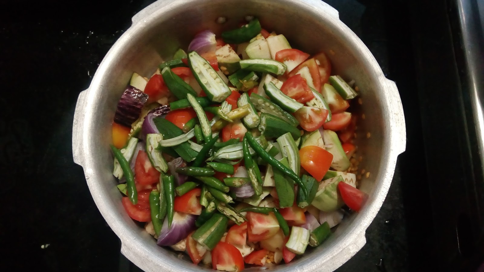 Spicy Foods Zone Sambar Traditional Keral style Vegetable Curry