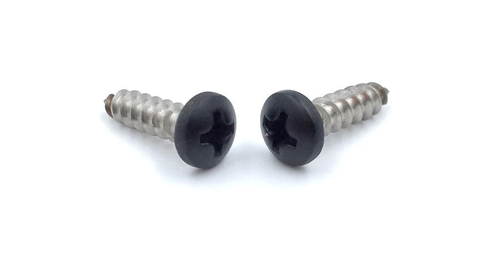 Excellence In Custom Fasteners & Hardware Custom Black Painted Screws