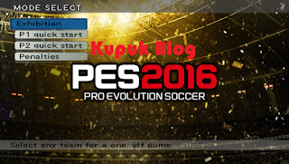 Tampilan pes6 menjadi pes 2016