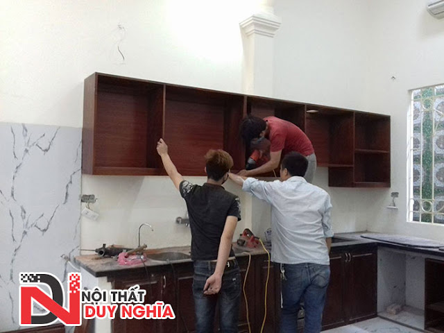 Sửa chữa tủ bếp tại nhà Hà Nội