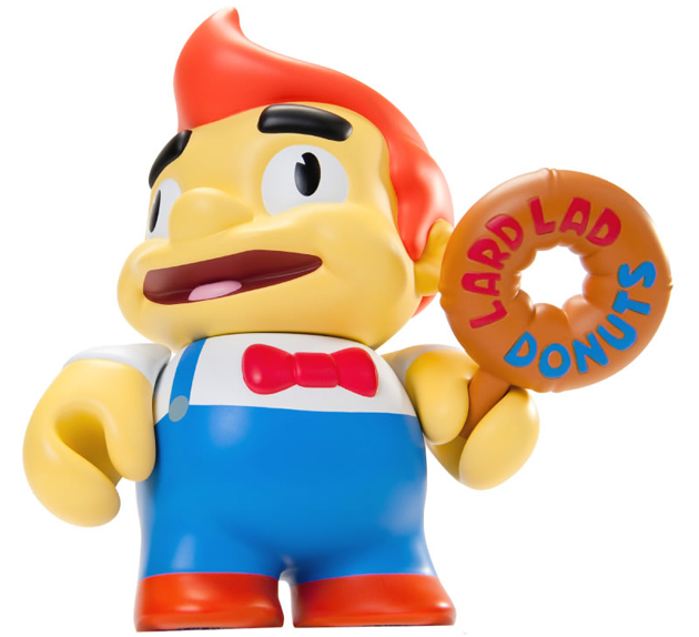 The Vinyl Club Lard Lad Donuts vinyl toy by Kidrobot & Matt Groening