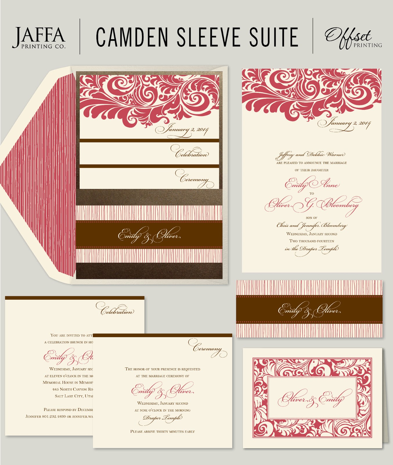 Wedding Invitation Blog Pocket Wedding Invitation Suite