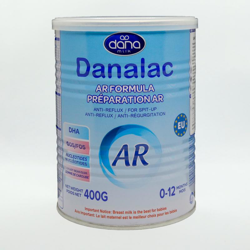 Sữa DANALAC Công Thức Cho Trẻ Hay Nôn Trớ, Trào Ngược Nhẹ 0-12 THÁNG TUỔI - Hộp 400g