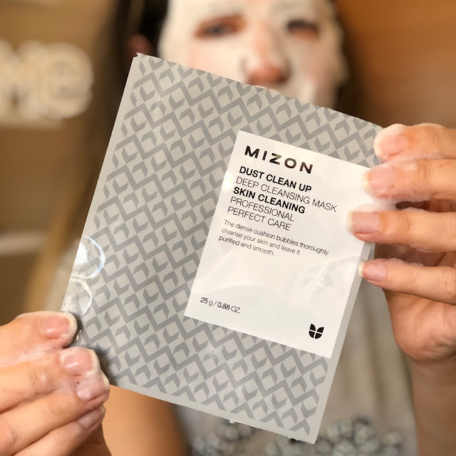 Mizon Dust Clean Up Deep Cleansing Mask