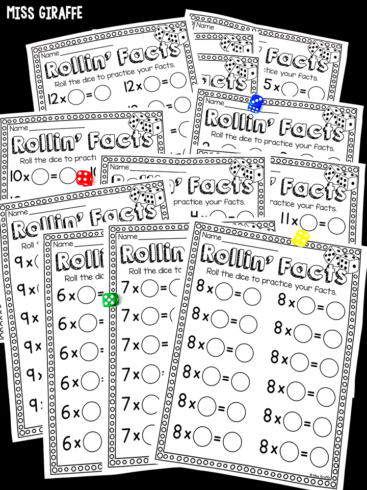 Free Multiplication Small Book Printables