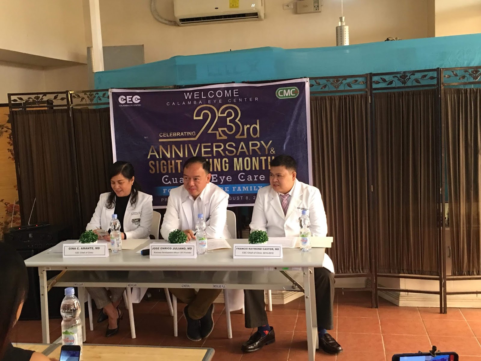 The Philippine Updates Calamba Eye Center 23 Gears Up For Vision 20 20