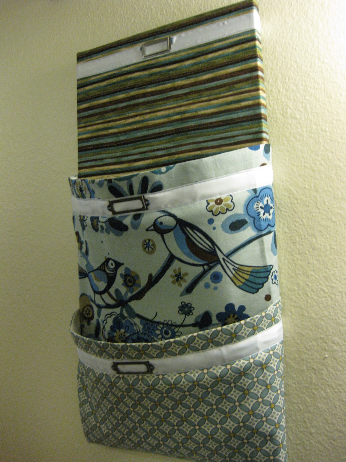 Domesticating Me DIY Mail Holder