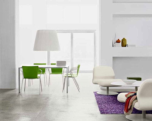 Interior decorating custom contemporary white living room - Interior Design