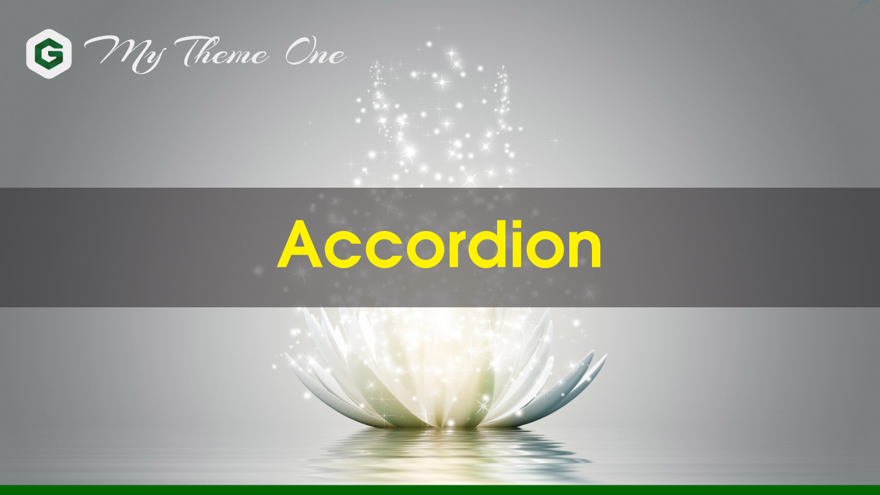 Đoạn Code "Accordion" Trong My Theme One