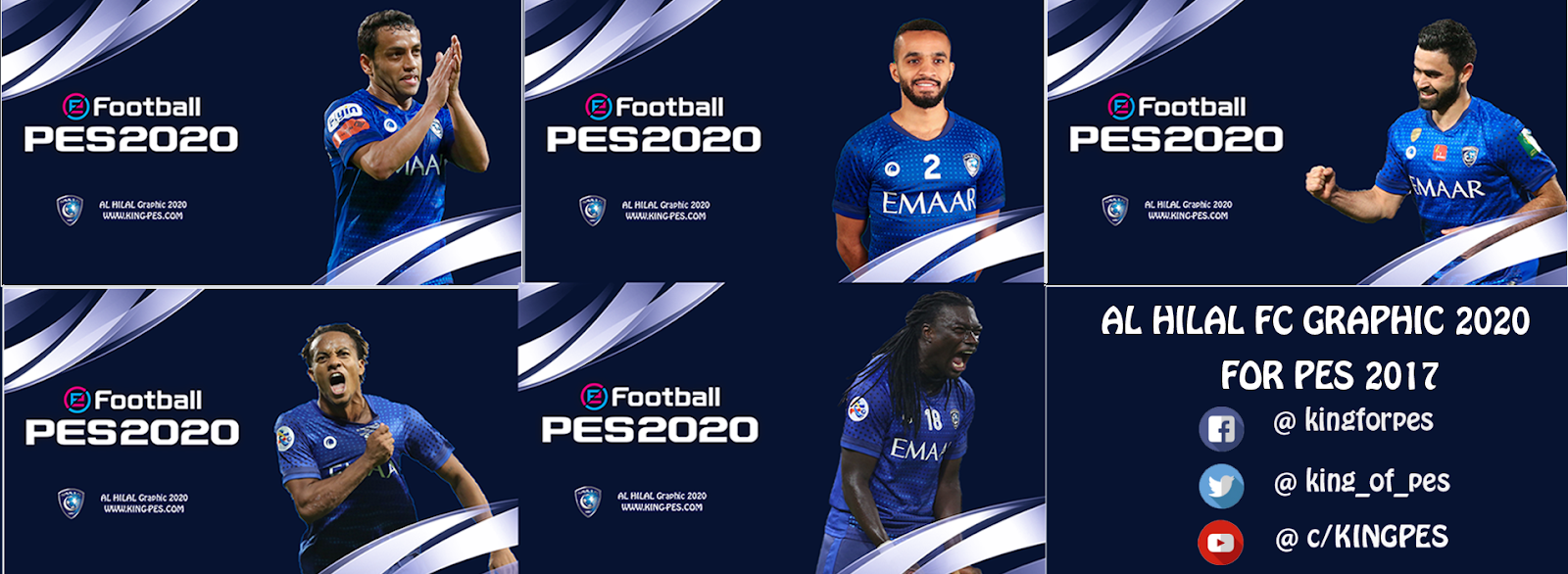 AL Hilal FC Start Screen For PES 17 - 18 - 19 By KING-PES