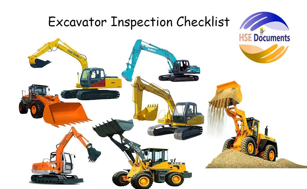 Excavator Inspection Checklist HSE Documents