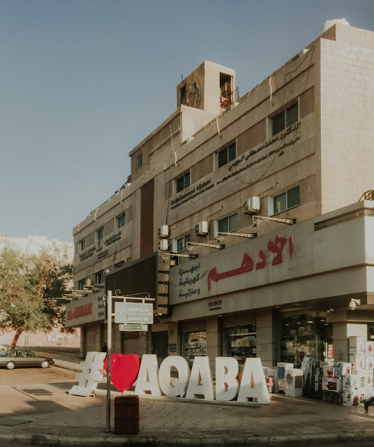 Menjelajahi kota Aqaba Jordan