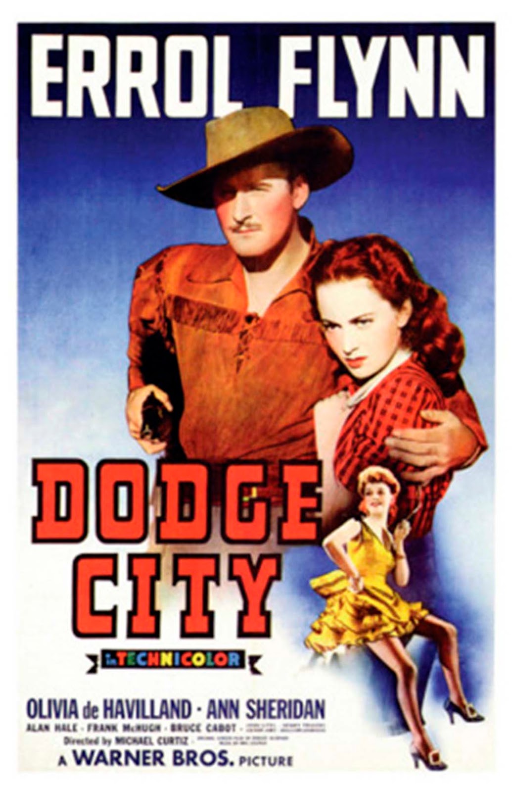 Dogge City (Western / 1939 / Errol Flynn)