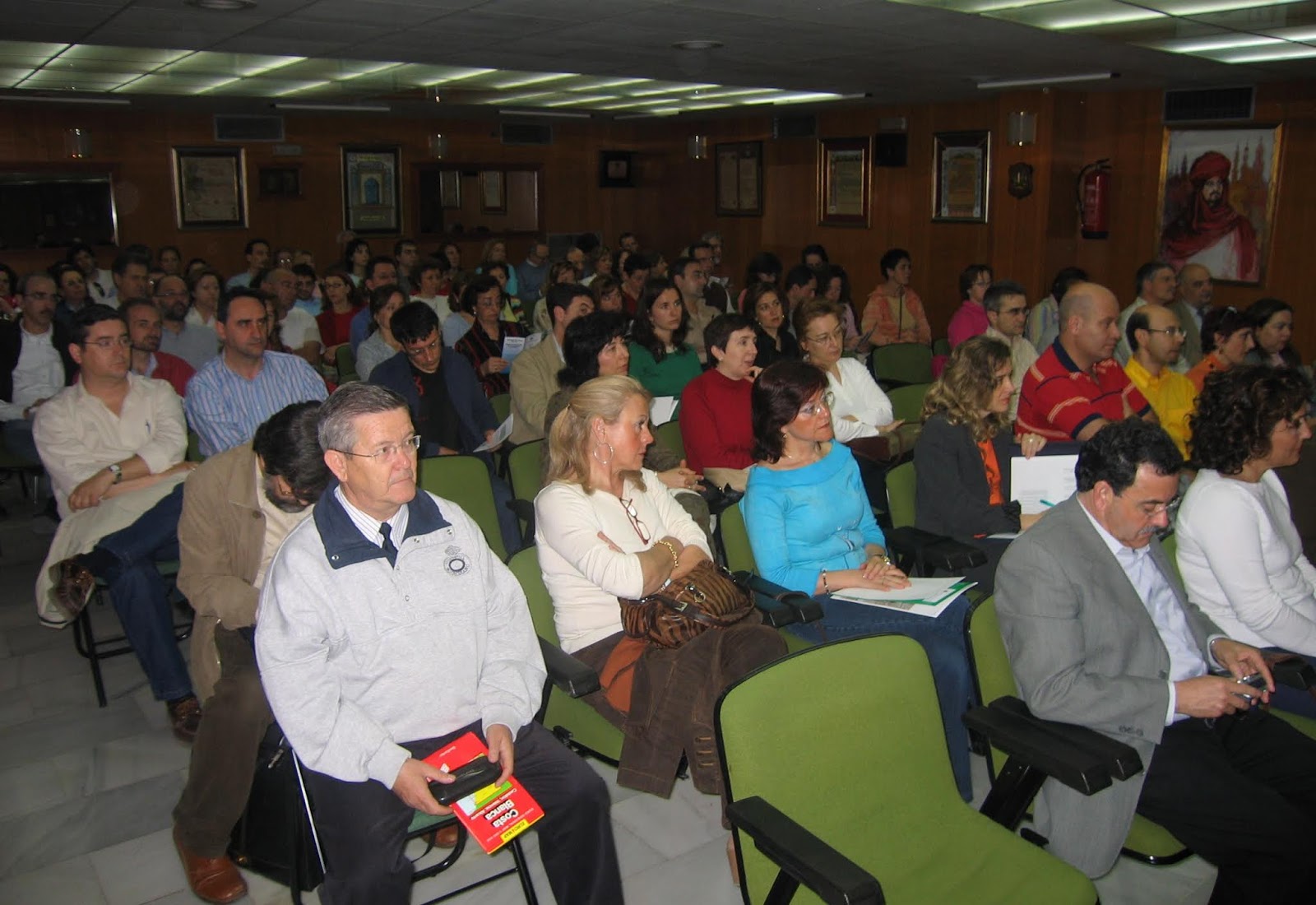 Asistentes a las I Jornadas de Cultura Clásica.com, en Almuñécar 