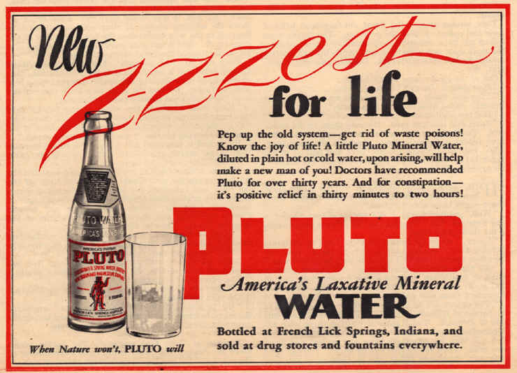 Pluto mineral springs french lick indiana