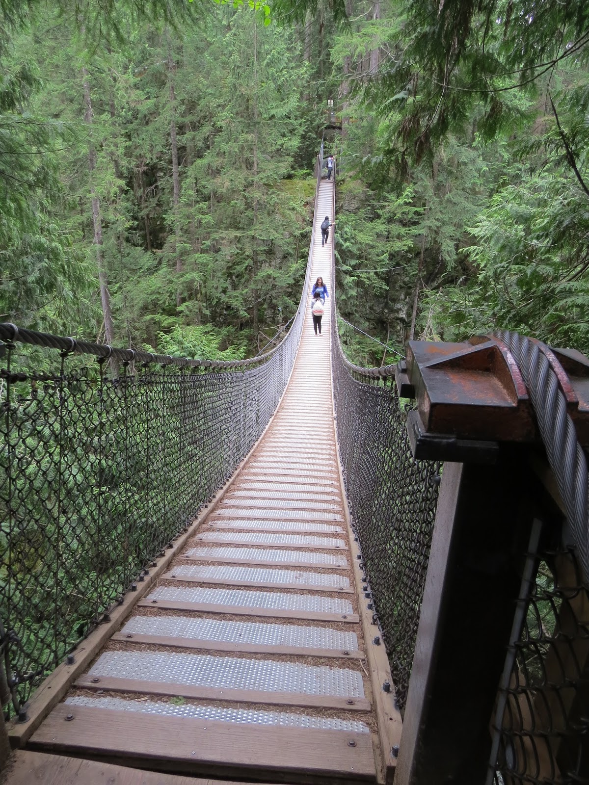 Vancouver 2013 Freitag Lynn Valley Suspension Bridge
