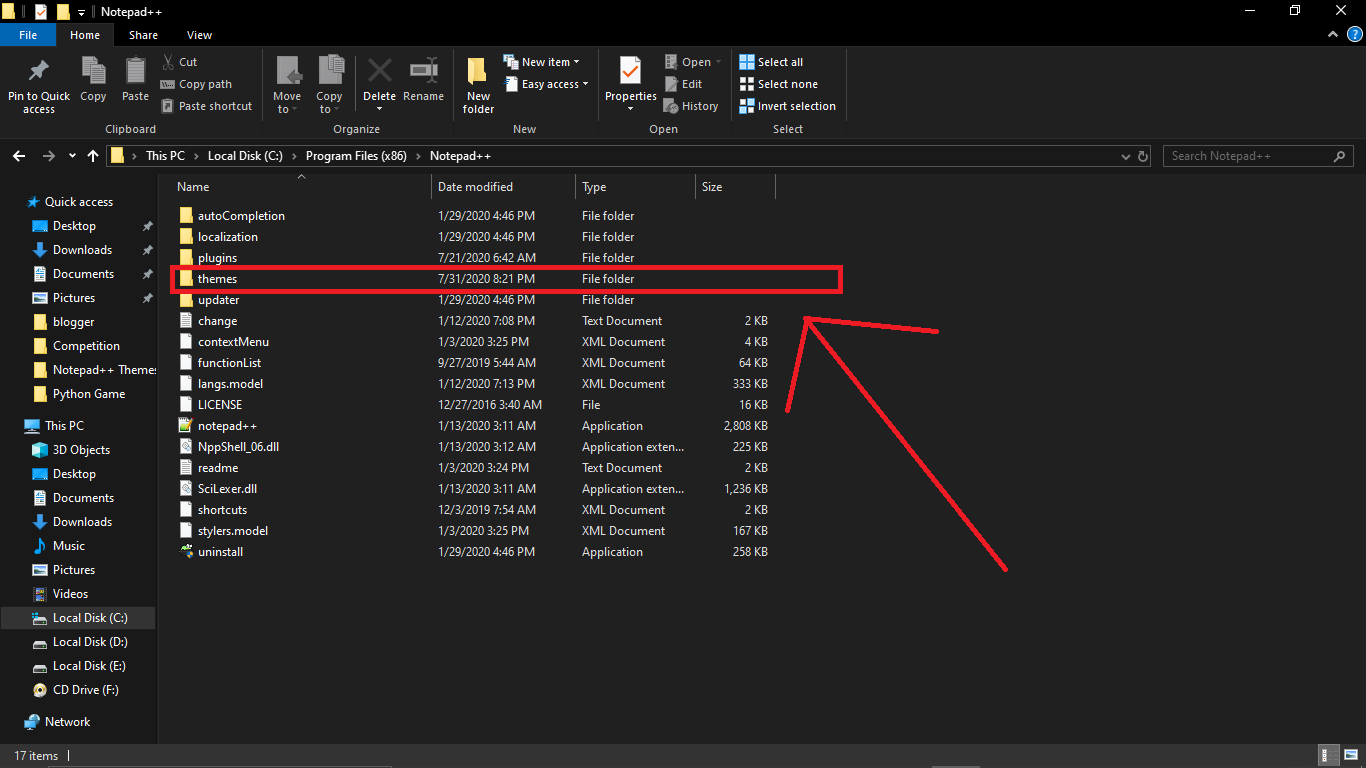 How to change and apply custom Dark Theme in Notepad++