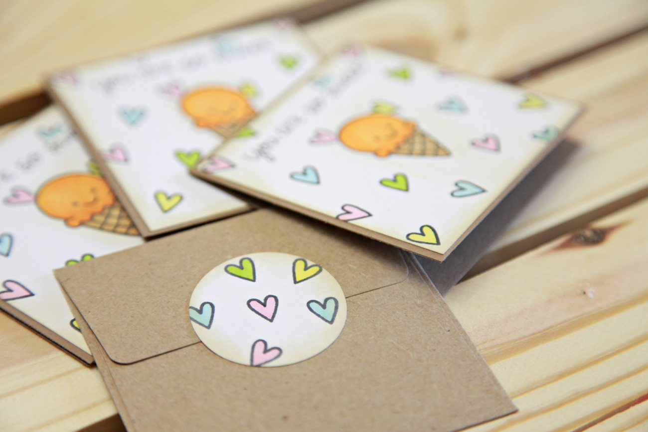 Unify Handmade Card of the WeekMini Note Cards