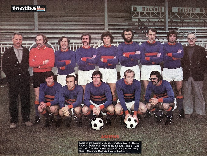 L'équipe du dimanche après-midi. S.C AMIENS 1973-74.