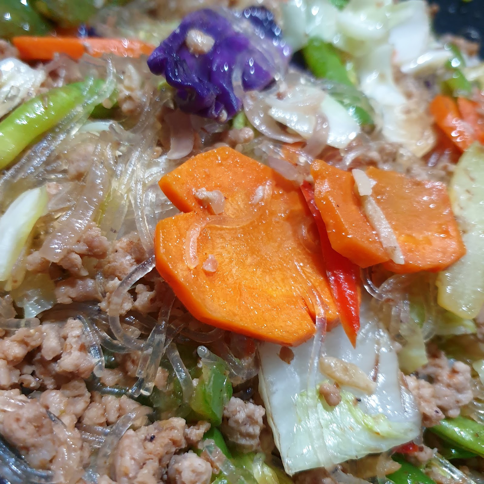 [Recipe] Sotanghon Guisado (Glass noodles with mixed vegetables and