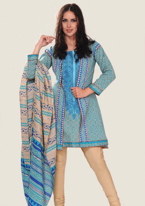 Al Karam Eid Collection in Block Print