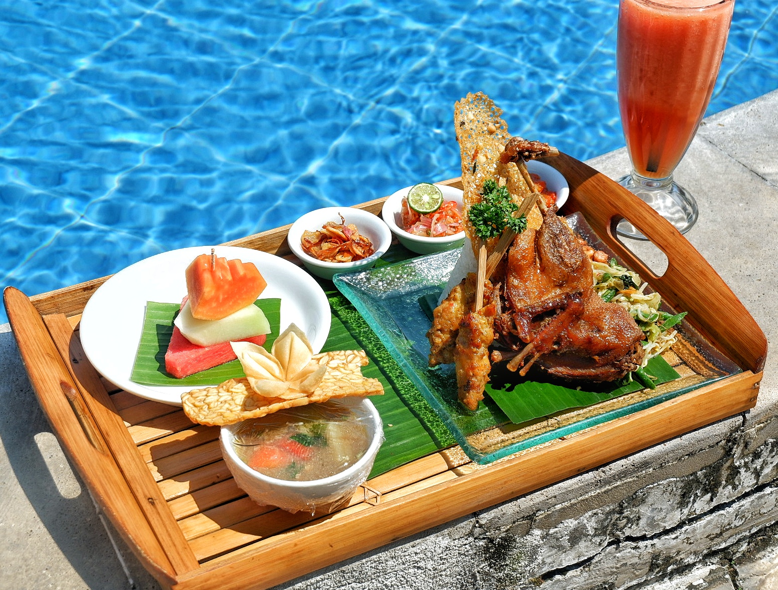 BOGA MANDALA RESTAURANT - SANTI MANDALA VILLA, UBUD - oppakuliner