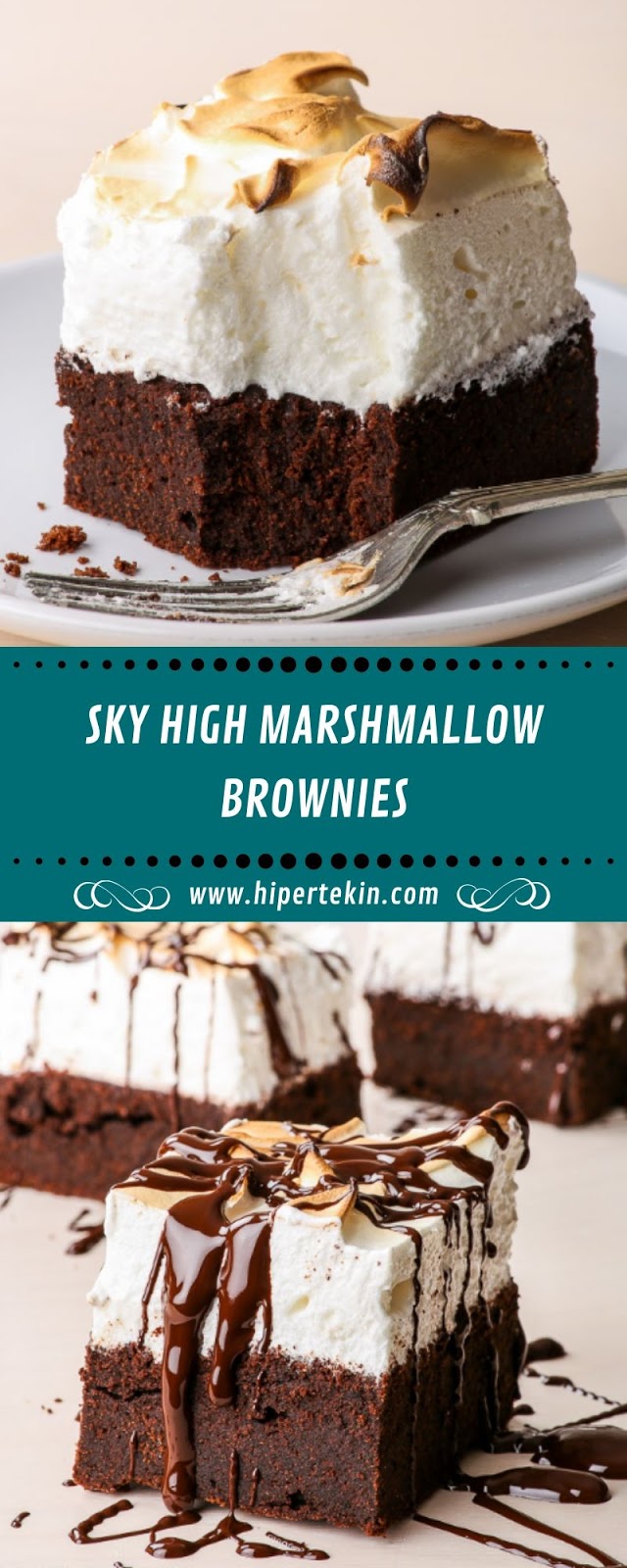 SKY HIGH MARSHMALLOW BROWNIES