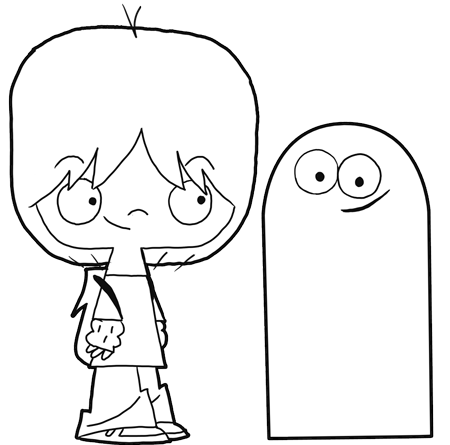 Fosters home for imaginary friends coloring pages