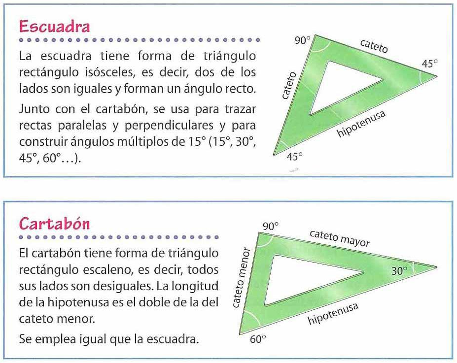 Como Sacar Una Escuadra Con El Metro Escuadra y cartabón | Seguimos en el Flavio