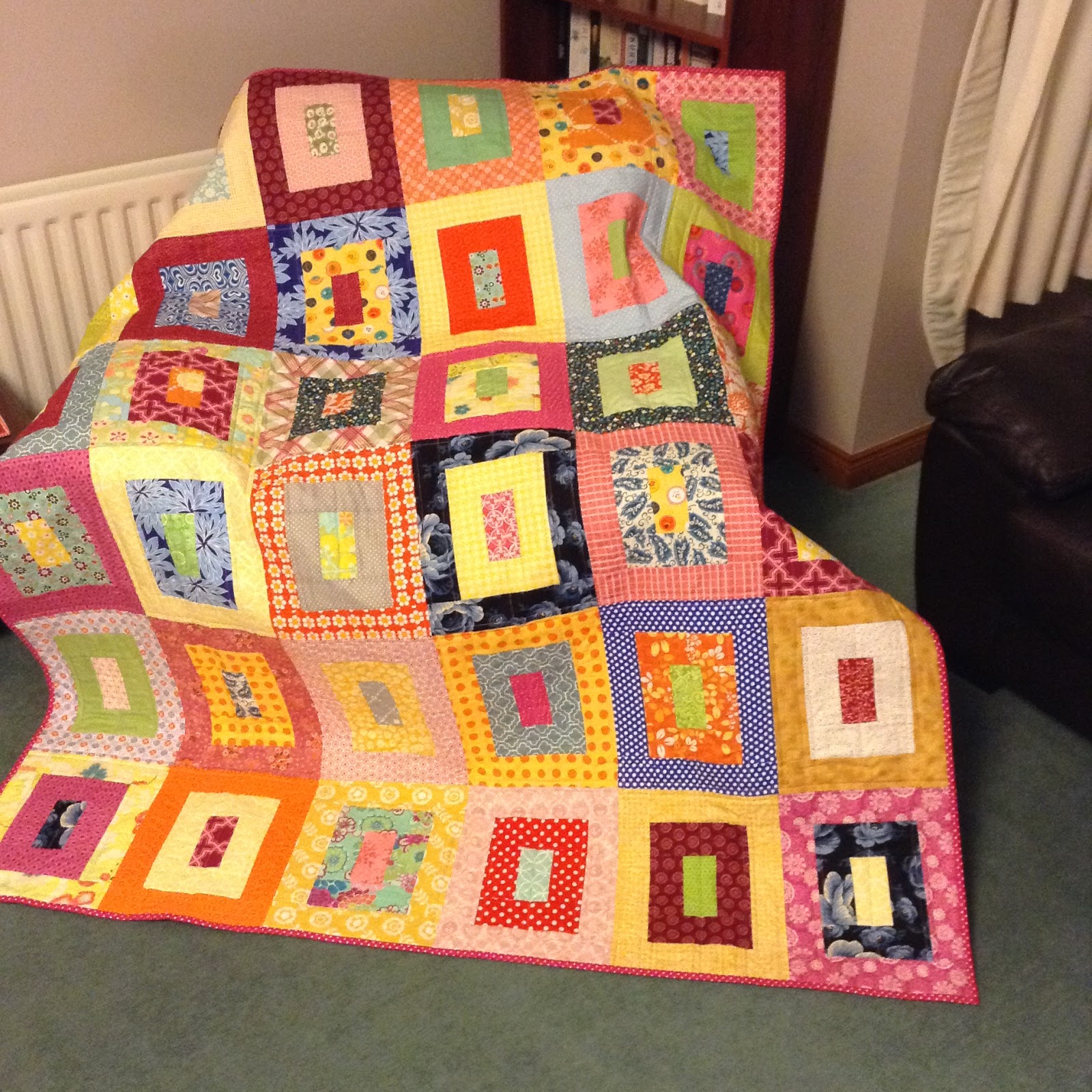 Sew Me Siblings Together Frame Box Quilt