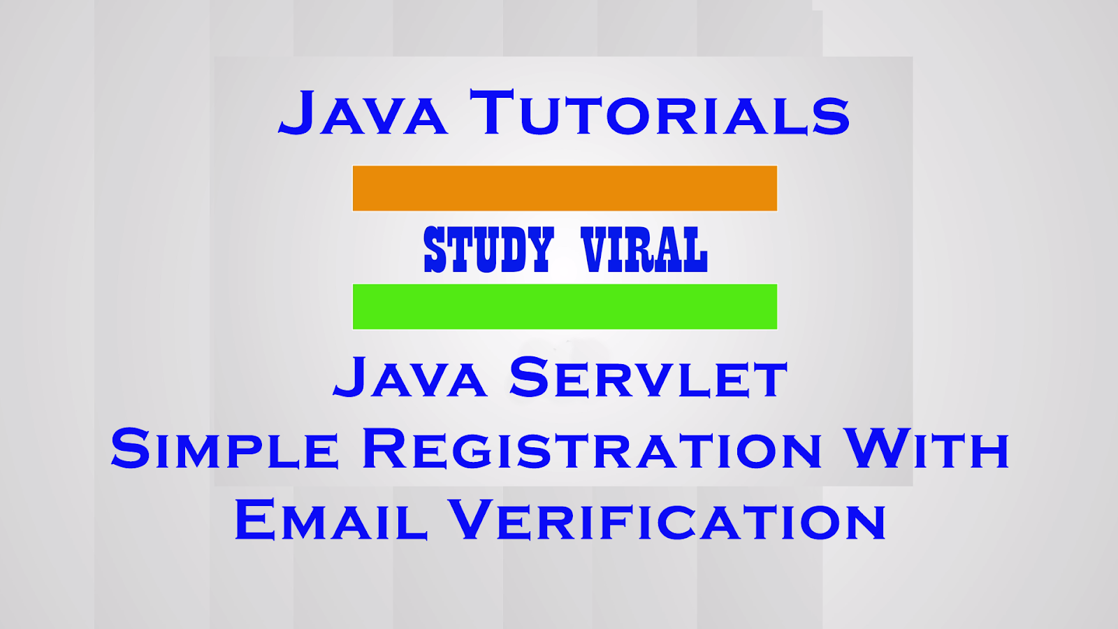 Java Servlet - JSP Registration and Activate a New Account by Email ...