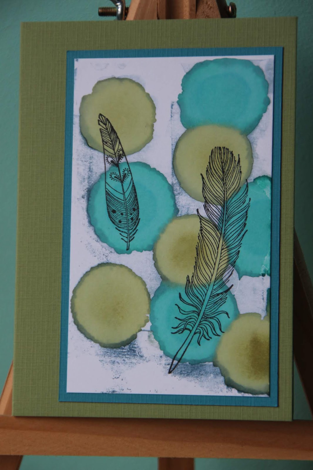 Let's make some magic Gelli plate & Alcohol Ink