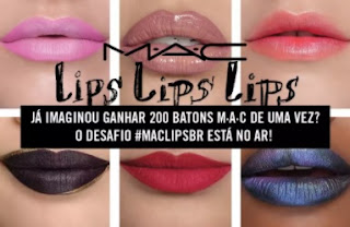 Cadastrar Promoção MAC Cosméticos 2017 Desafio Maclipsbr Duzentos Batons