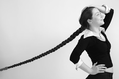 The Beauty of Long Hair - Long Braid. playing with long braid, beautiful girls womens with very long hair photos images