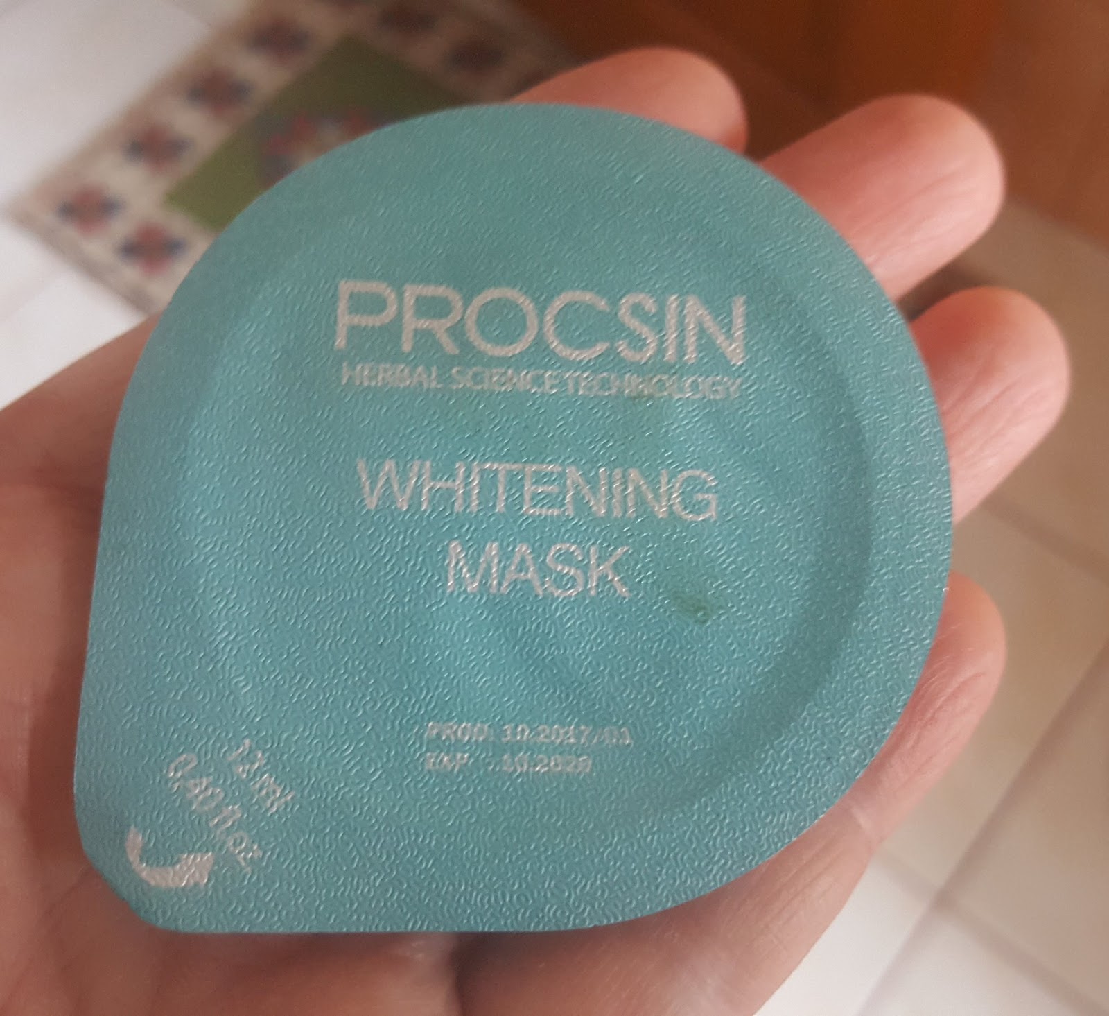 Procsin Whitening Mask Aktif Karbon Soyulabilir Beyazlatıcı Maske