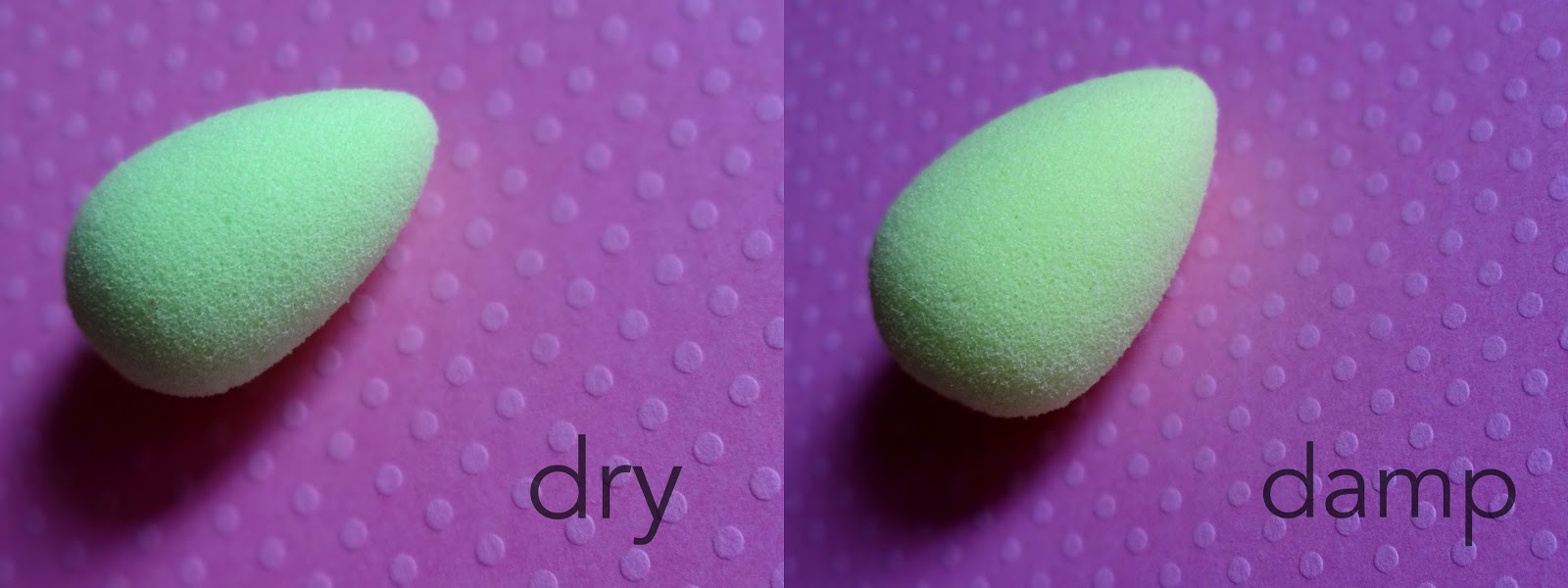 beautyblender micro.mini makeup sponge wet and dry review, photos
