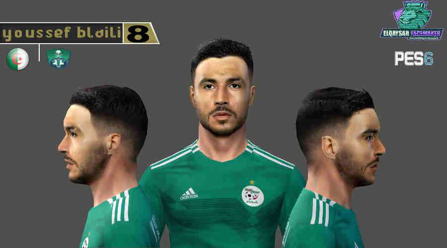 Ultigamerz Pes 6 Youcef Belaili Al Ahli Face