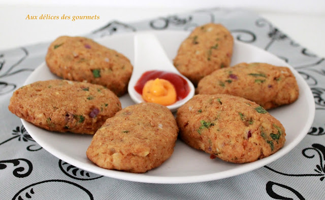 CROQUETTES DE CHOU FLEUR AU FOUR