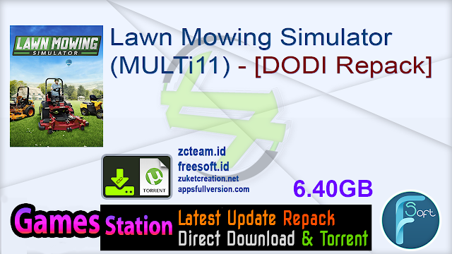 Lawn Mowing Simulator (MULTi11) - [DODI Repack]