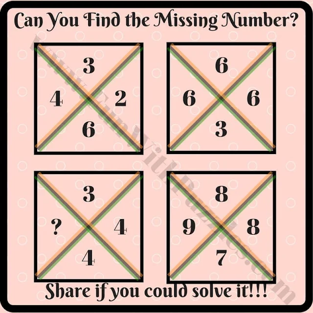 Can You Find the Missing Number in This Puzzle?