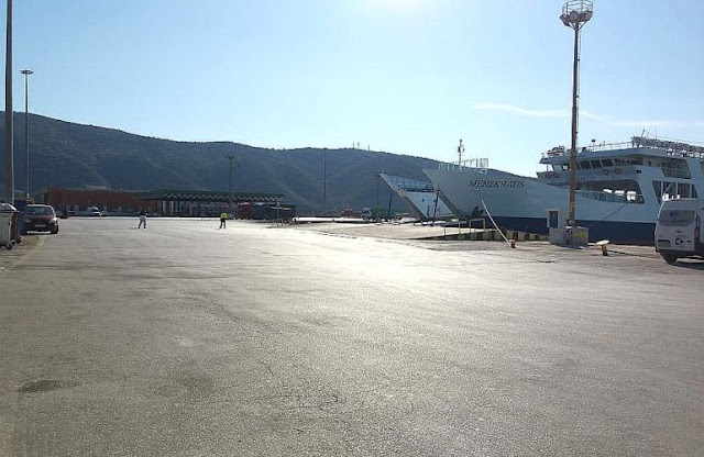 Ήγουμενίτσα: Κάθετη πτώση στην επιβατική κίνηση στις πορθμιακές γραμμές Ηγουμενίτσας - Κερκύρας